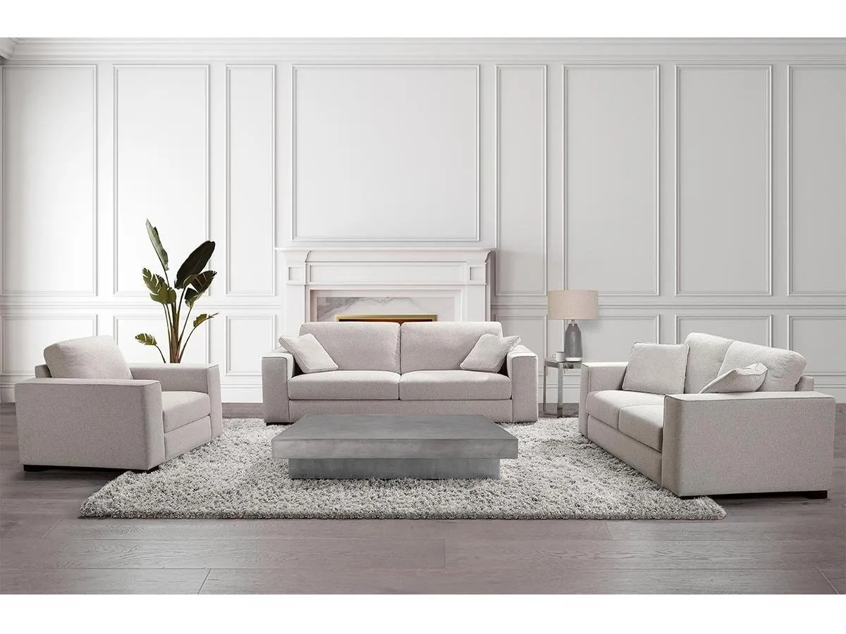 Tamora 3-pc Fabric Sofa Set