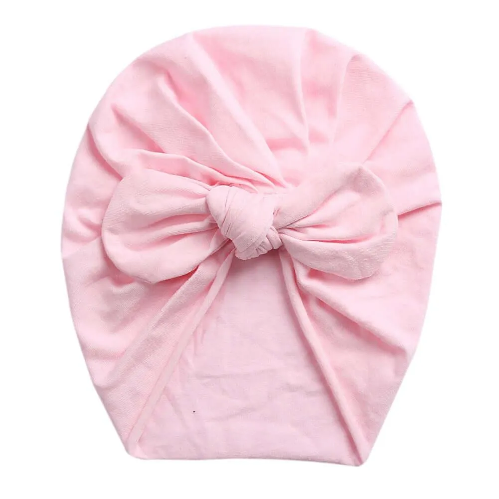 Twist Front Hat For Baby Girls