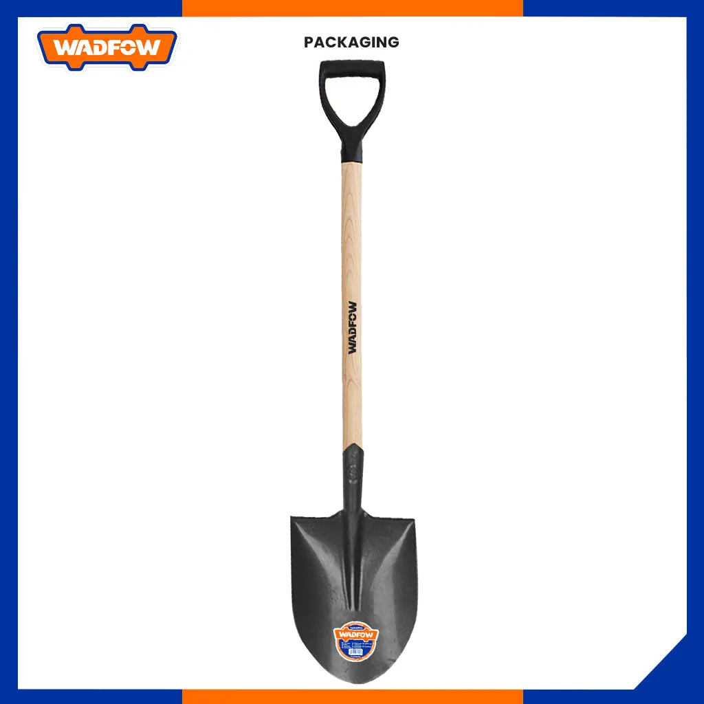 WSE13 Shovel with wooden handle Round & Square (1000mm)