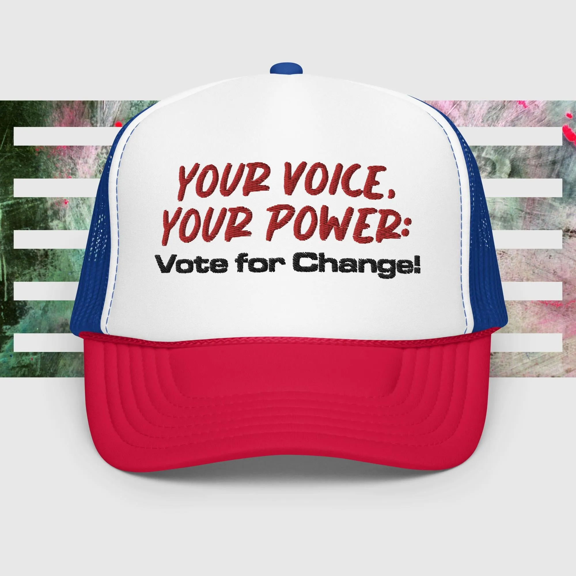 Your Voice, Your Power trucker hat