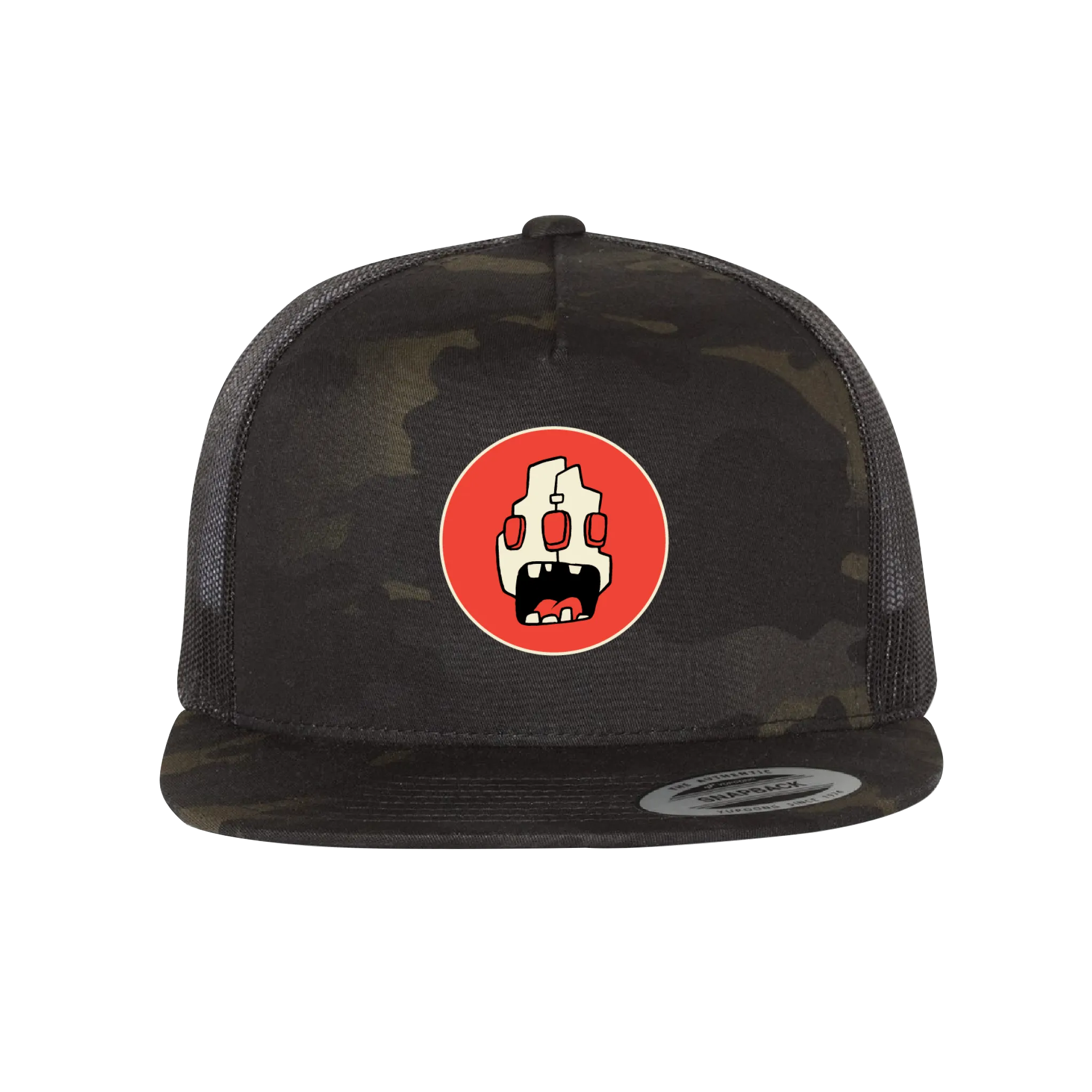 Ziggurats Patch Camo Trucker Hat